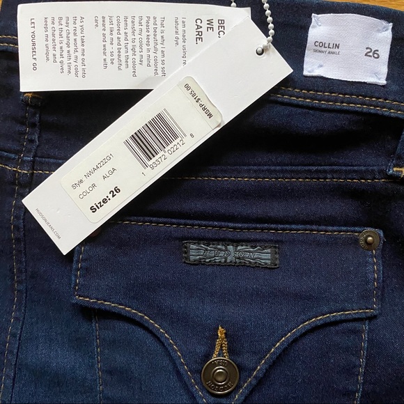 NEW Hudson Collin skinny ankle sz 26 - Picture 2 of 3